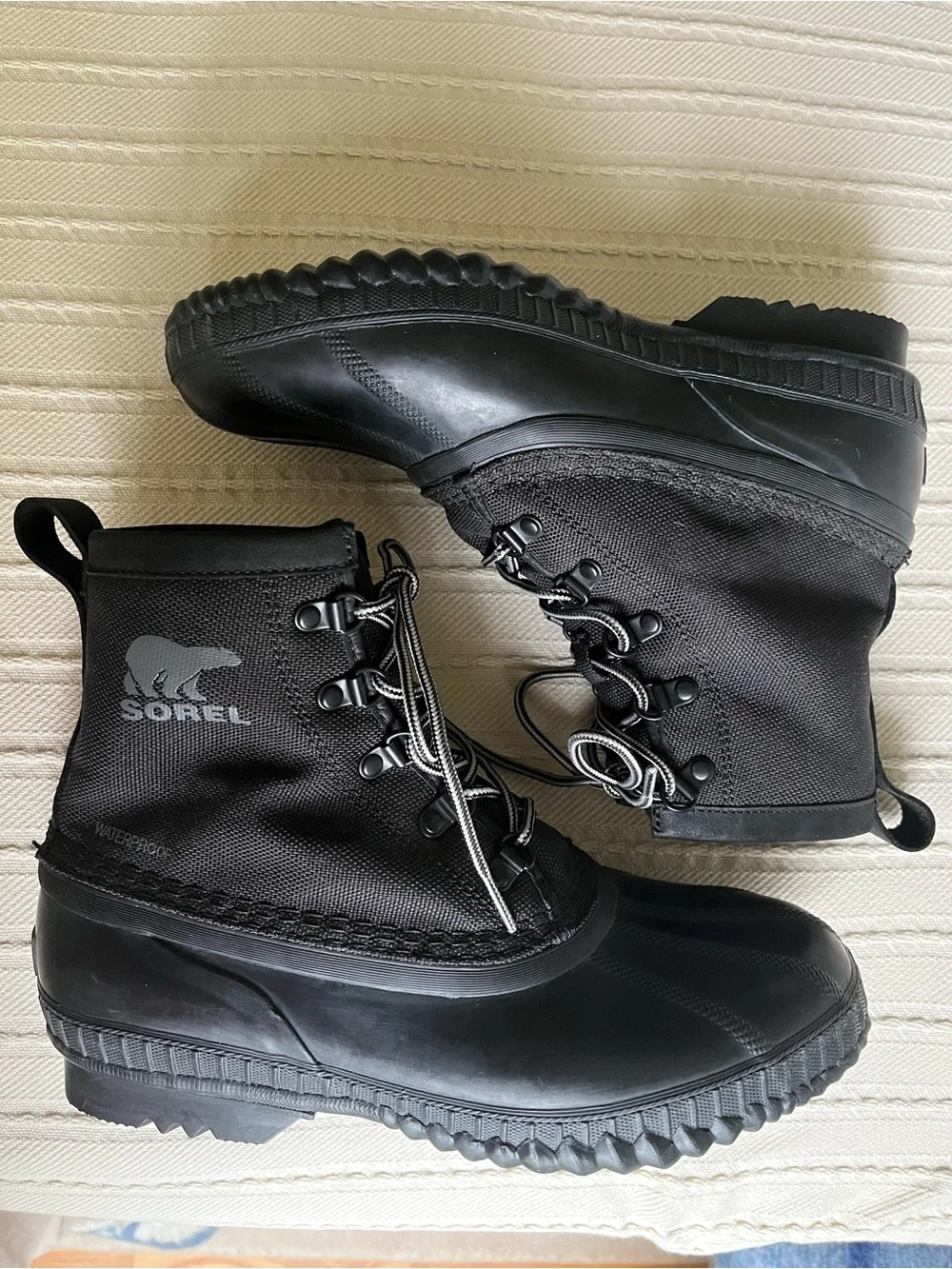 Sorel Cheyenne 11 water/snow duck boots